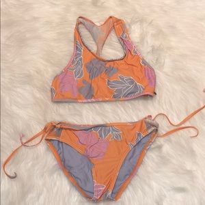 orange bikini